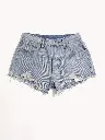 Lace-free denim shortsFree shipping when you purchase more than $100