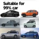 Portable folding 4.2m 4.8m Car sunshade Roof Shade Cover Automatic Car Umbrellas With Remote Control
