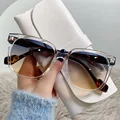 2024 Vintage Square Sunglasses Women Designer Luxury Sun Glasses for Men Classic UV400 Outdoor Ladies Eyeglasses Gift