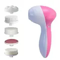 Electric Facial Cleaner 5 IN 1 Face Cleansing Brush Wash Machine Spa Skin Care Massager Blackhead Cleaning Facial Cleanser Tools